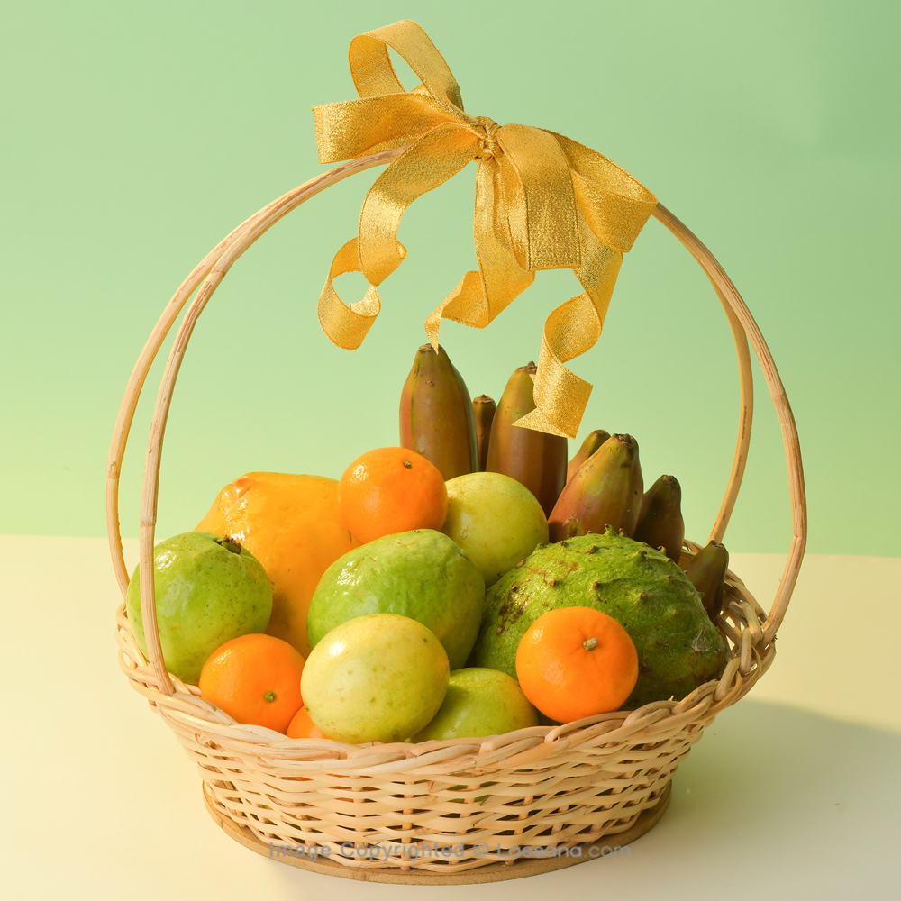 SWEET GALORE FRUIT BASKET - Fruit Baskets - in Sri Lanka
