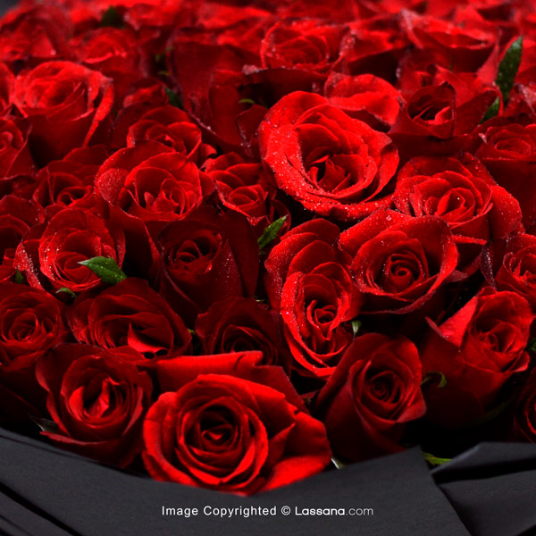 SUPREME LOVE - 100 RED ROSES - Rose Arrangements - in Sri Lanka