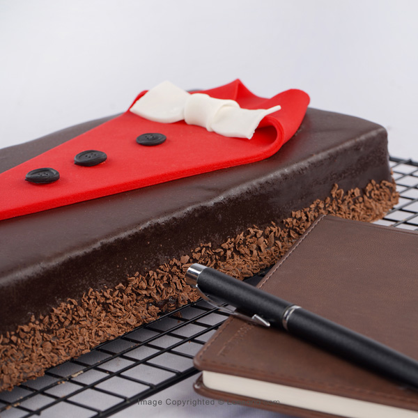 SHIRT CHOCOLATE FUDGE CAKE 1.5KG (3.3 LBS) - Lassana Cakes - in Sri Lanka