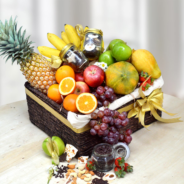 ELEGANCE TO SPARE FRUIT BASKET - Fruit Baskets - in Sri Lanka