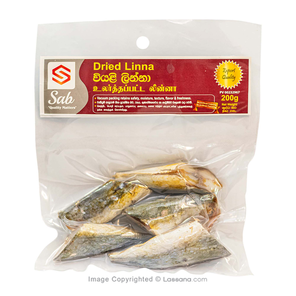 SAB DRIED LINNA 200G  Online Shop