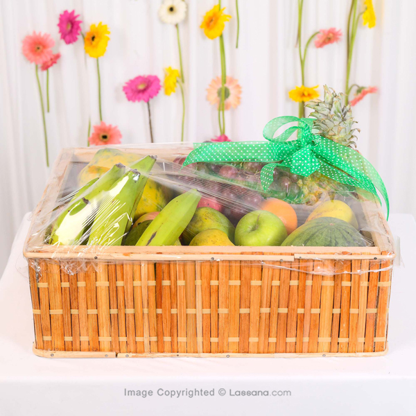 FRUITY HAPPINESS GIFT BASKET - Fruit Baskets - in Sri Lanka