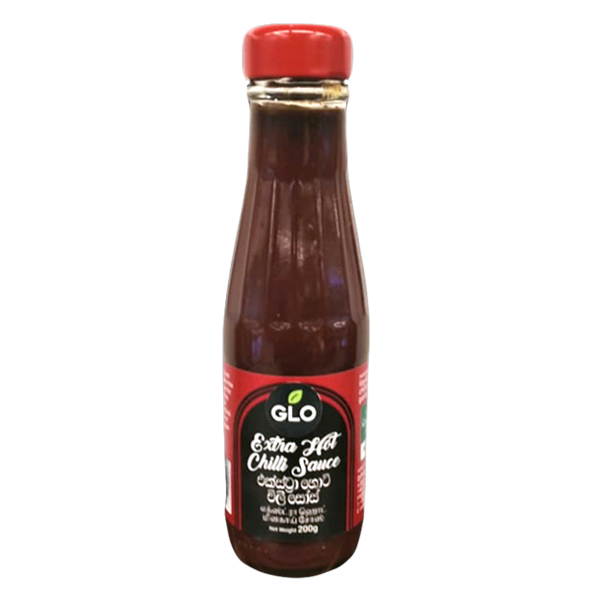 GLO HOT CHILI SAUCE 200ML  Online Shop