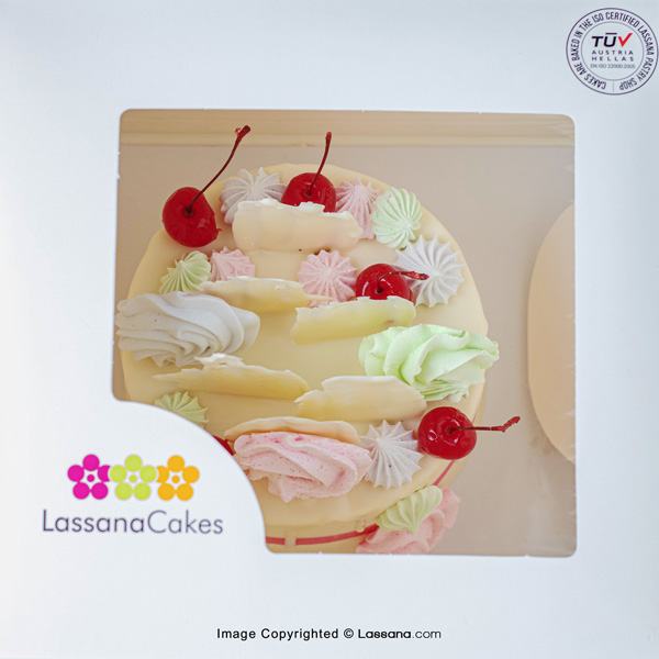 DRIP CHERRY CAKE 1.1KG - (2.4LBS) - Lassana Cakes - in Sri Lanka