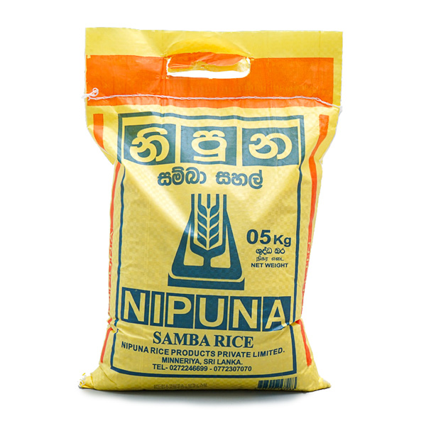 NIPUNA SAMBA RICE (සම්බා) - 5kg - Grocery - in Sri Lanka
