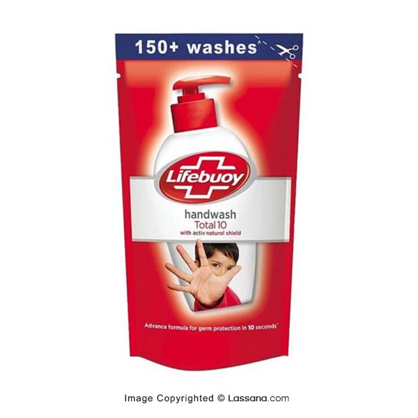 LIFEBUOY HAND WASH TOTAL POUCH 180ML - Household Essentials - in Sri Lanka