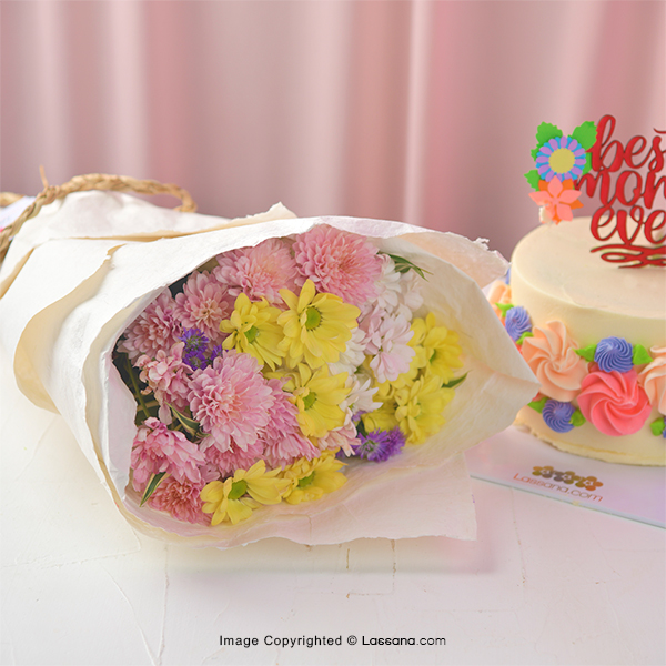 Send Flowers to Vanilla Cake with ① FloraZone | Same Day & Midnight Flower  Delivery in Vanilla Cake | Online Florist - Flora Zone