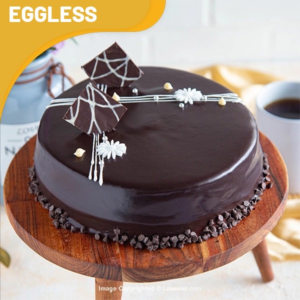 EGGLESS CHOCOLATE CAKE 1.5KG(3.3 LBS) - Lassana Cakes - in Sri Lanka