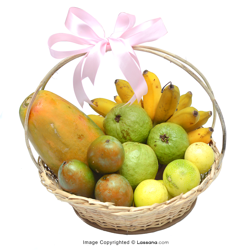 FRUIT HEAVEN BASKET (WITH FREE NESTLE BOOST ORIGINAL VANILLA 480G) - Fruit Baskets - in Sri Lanka