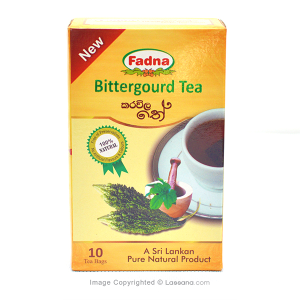 FADNA BITTER GOURD HERBAL TEA-කරවිල   (KARAVILA)  (PER 20 G PACK – 10 TEA BAGS) - Herbal Products - in Sri Lanka