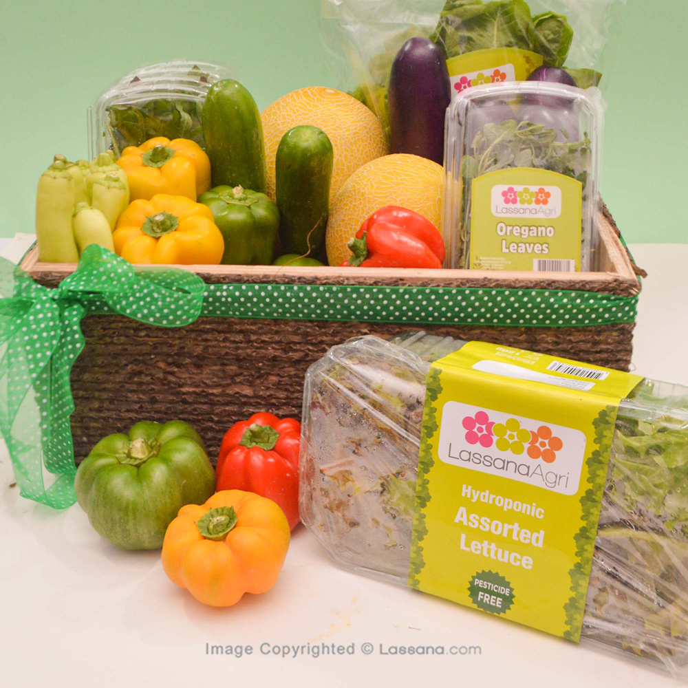 LASSANA AGRI HEALTHY VEGGIE & FRUIT BASKET | Lassana.com Online Shop