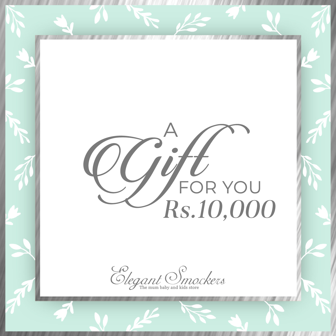 ELEGANT SMOCKERS GIFT VOUCHER RS.10000 - Clothing & Fashion - in Sri Lanka