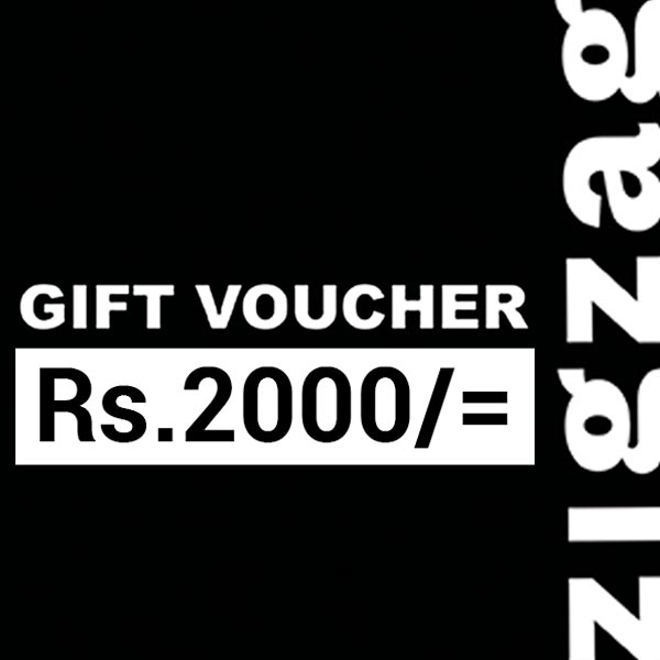 ZIGZAG GIFT VOUCHER - RS.2000 - Clothing & Fashion - in Sri Lanka