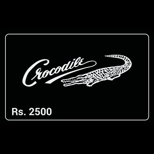 CROCODILE GIFT VOUCHER - RS.2500 - Clothing & Fashion - in Sri Lanka