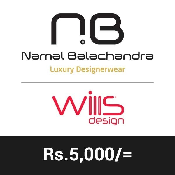 NAMAL BALACHANDRA GIFT VOUCHER - RS.5000 - Clothing & Fashion - in Sri Lanka
