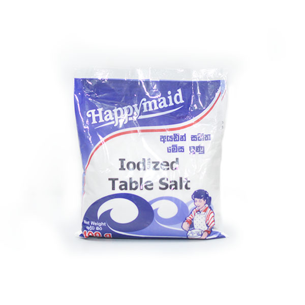 EDINBOROUGH HAPPY MAID IODIZED TABLE SALT 400G - Grocery - in Sri Lanka