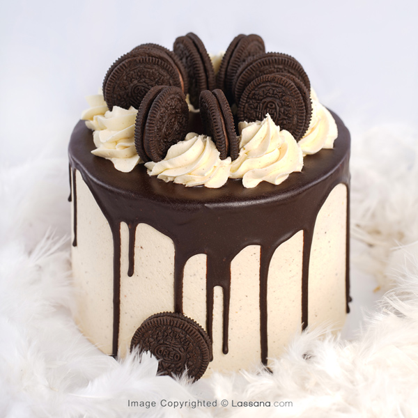 BLACK COOKIE SUPREME CHOCOLATE CAKE  - 1.3KG( 2.86LBS ) - Lassana Cakes - in Sri Lanka