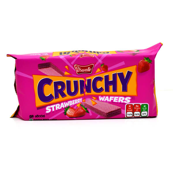 USWATTE CRUNCHY STRAWBERRY WAFERS 170G | Lassana.com Online Shop