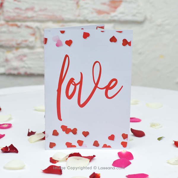 LOVE HEARTS CARD - Love & Romance - in Sri Lanka
