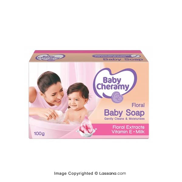 BABY CHERAMY SOAPS FLORAL EXTRACTS - 100g - Baby Care - in Sri Lanka