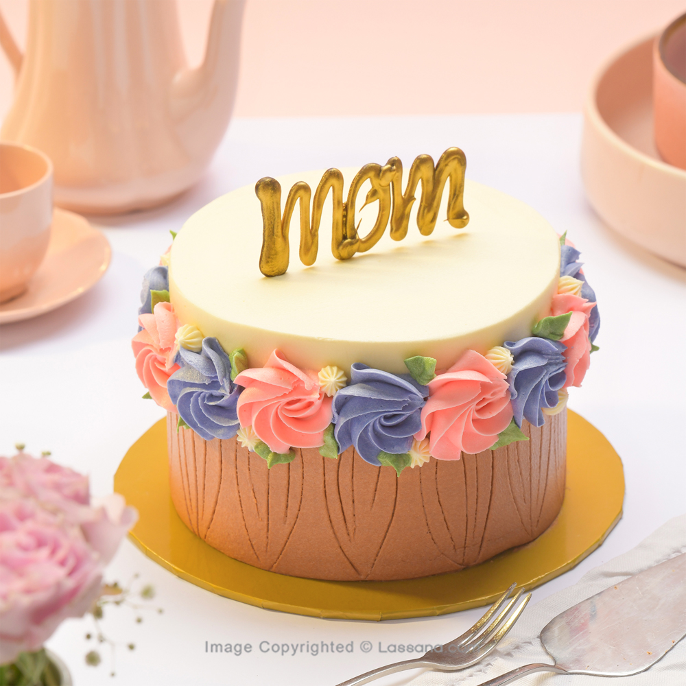 Mother's Day Flower Design Cake