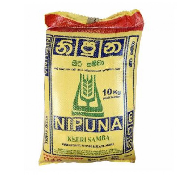 NIPUNA KEERI SAMBA RICE 10KG - Grocery - in Sri Lanka