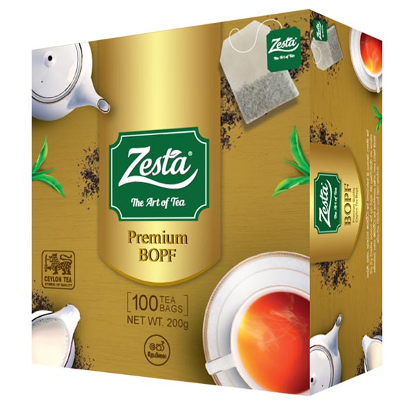 ZESTA TEA 100 BAGS 200G - Beverages - in Sri Lanka