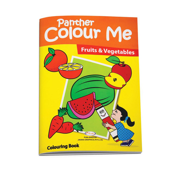 COLOR ME BOOK FRUITS AND VEGETABLE Online Shop