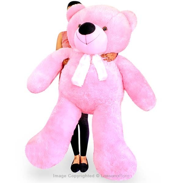 LIFE SIZE TEDDY (PINK) - 5 FT - Soft Toys - in Sri Lanka